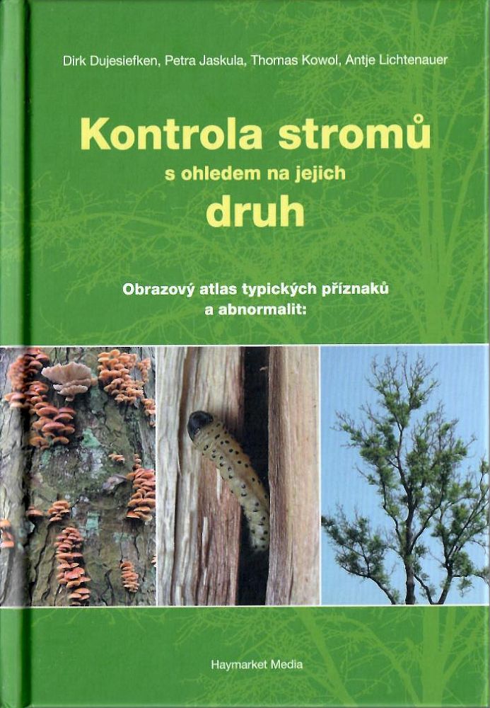 Kontrola stromů s ohledem na jejich druh - predná strana